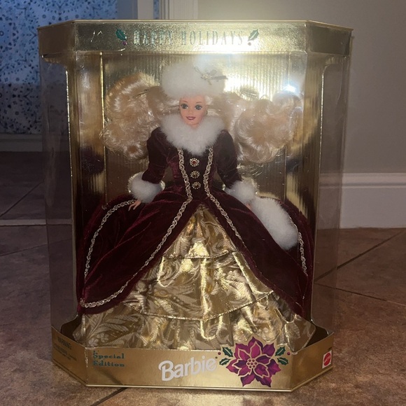 Special Edition Happy Holidays Barbie 1996 - Picture 6 of 6